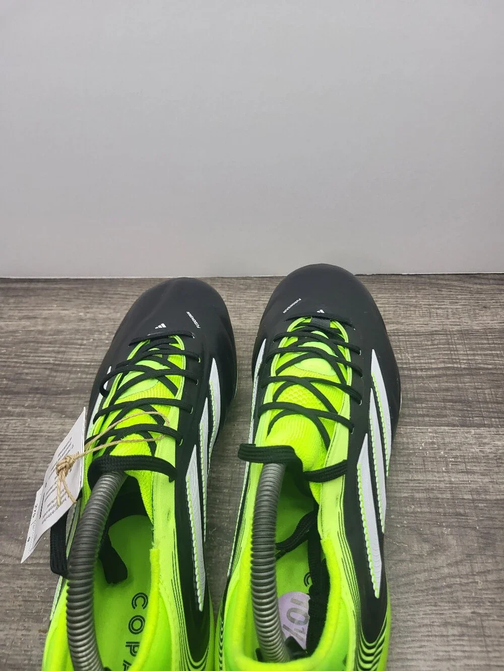 Adidas Soccer Cleats Men Size 9.5 Copa Pure 3 Elite FG Core Black White JH6304